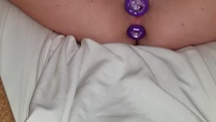 Butt plugs and some naturals tits